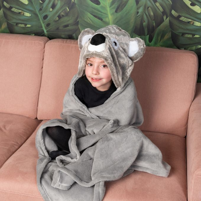 Blanket with hood, koala version 2