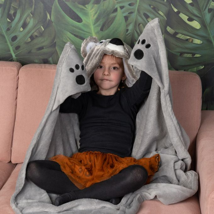 Blanket with hood, koala version 3