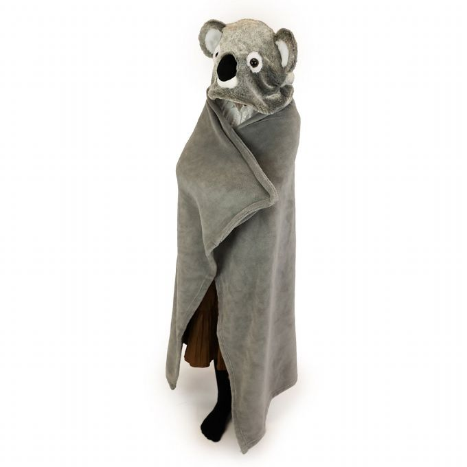 Blanket with hood, koala version 1
