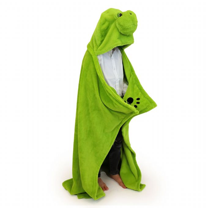 Blanket with hood, turtle version 2