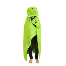 Blanket with hood, turtle