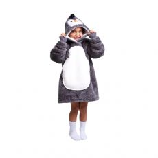 Mysig hoodie, pingvin storlek S