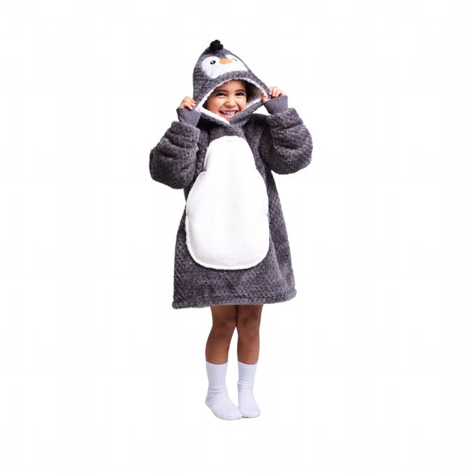 Hygge hoodie, pingvin str. S version 1