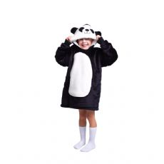 Mysig hoodie, panda storlek S