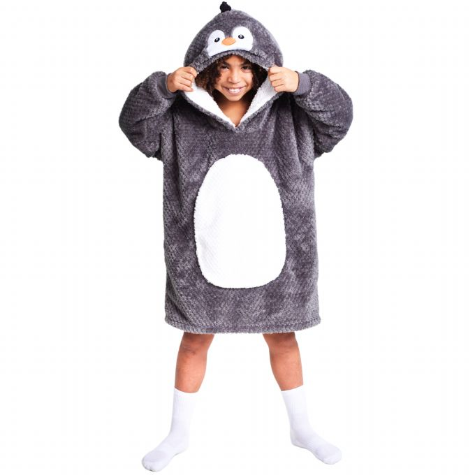 Mysig hoodie, pingvin storlek M version 2