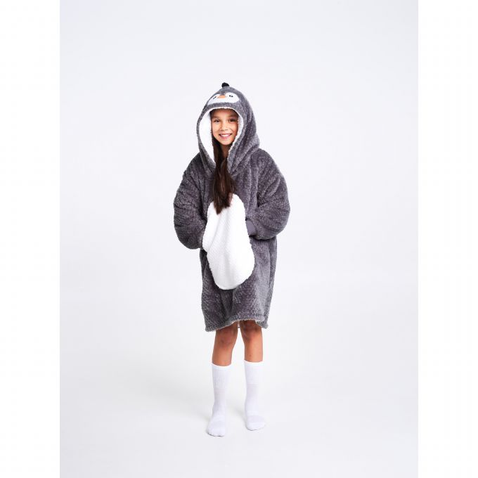 Mysig hoodie, pingvin storlek M version 3