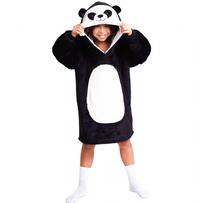 Mysig hoodie, panda storlek M version 2