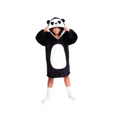Mysig hoodie, panda storlek M