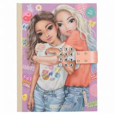 TOPModel diary with code and music GIRL PO