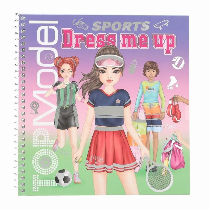 TOPModel Dress Me Up Stickerbog Sport version 1
