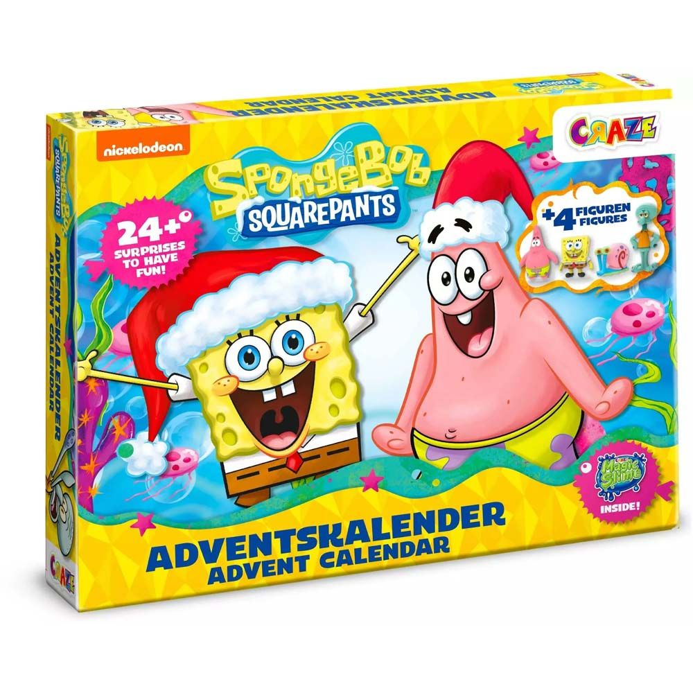 Svampebob Firkant Julekander 2025