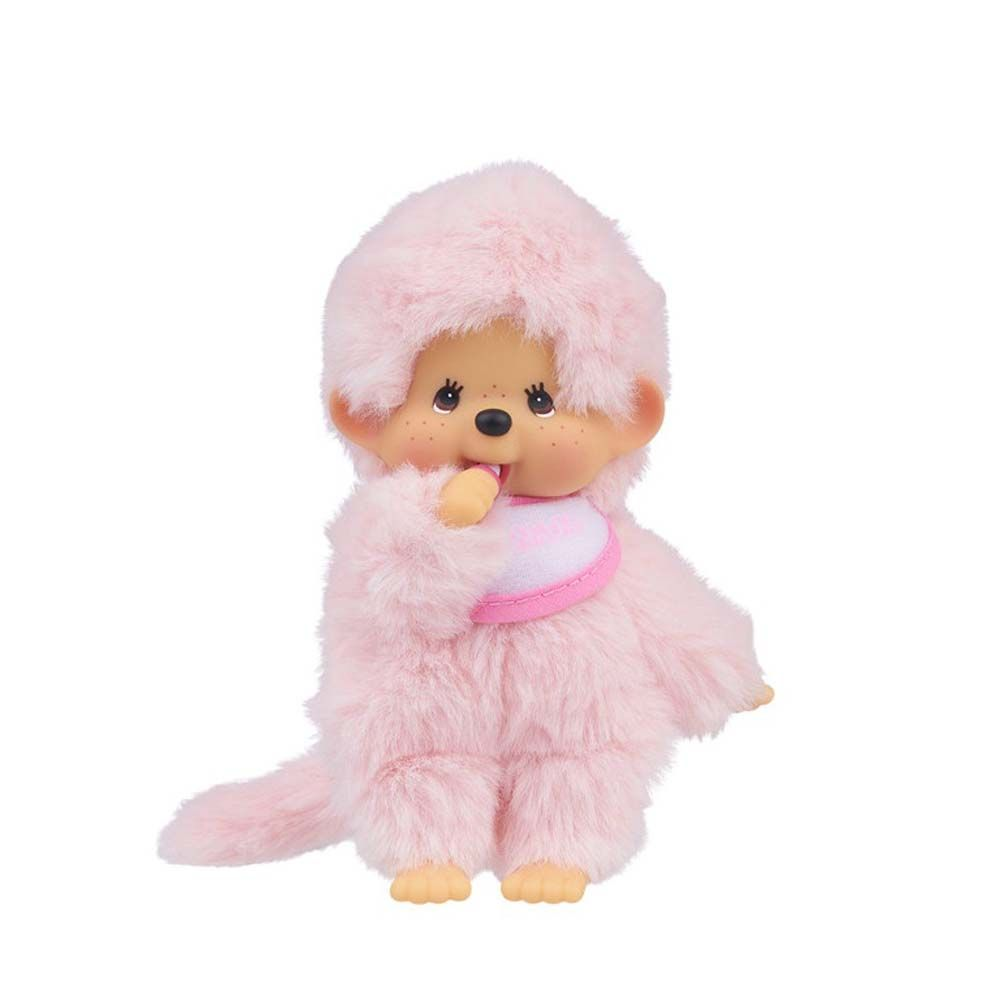 Monchhichi Dukke Rosa 15 cm