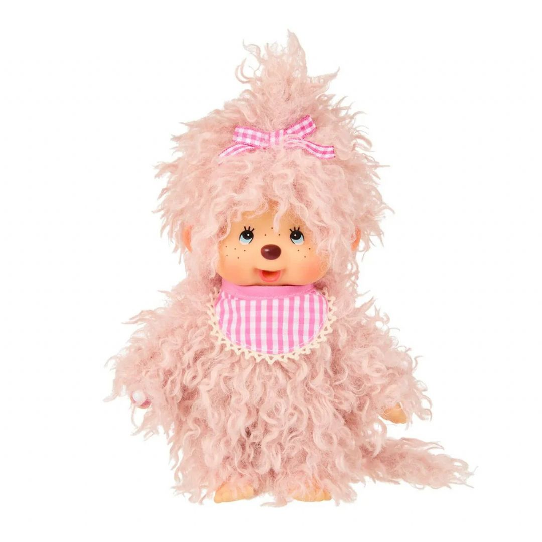 Monchhichi - Fluffy pige 20 cm Monchhichi - Fluffy pige 20 cm