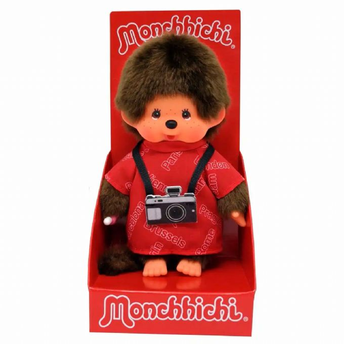 Monchhichi - Turist dreng 20 cm version 1