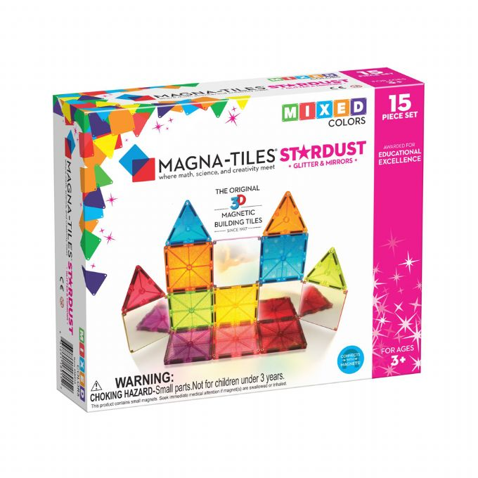 MAGNA-TILES Stardust with 15 parts version 2