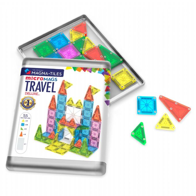 MAGNA-TILES microMAGS Rejses�t version 2