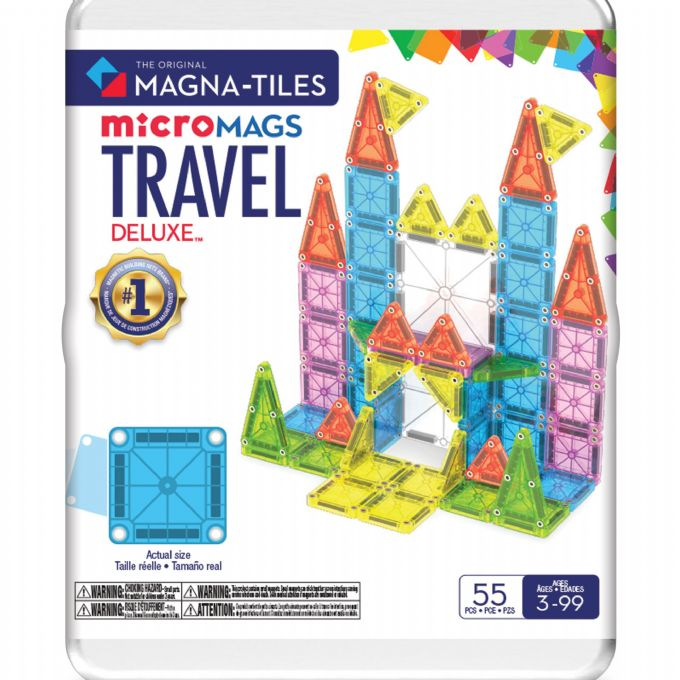 MAGNA-TILES microMAGS Rejses�t version 1