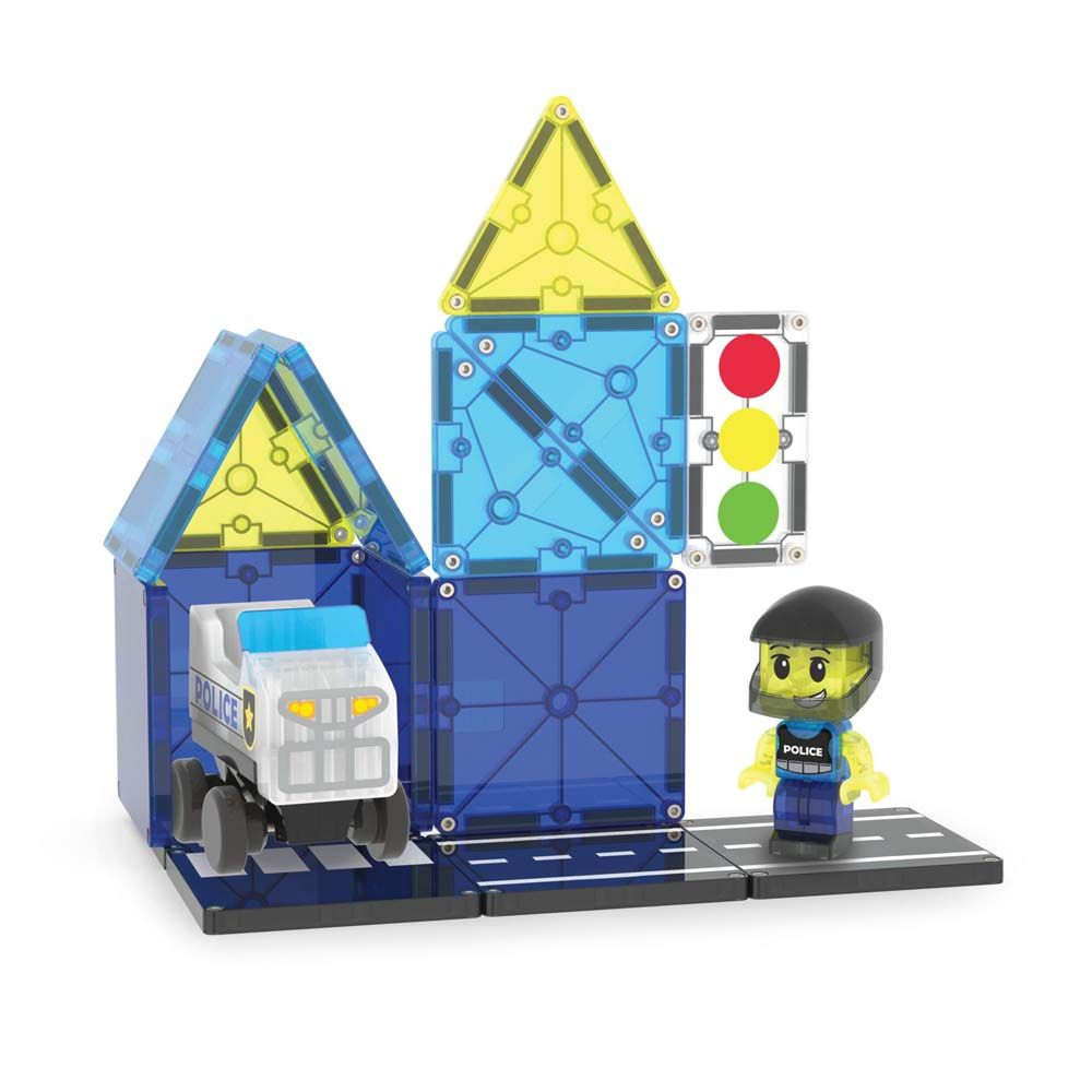 Magna Tiles Politipatrulje 20 dele