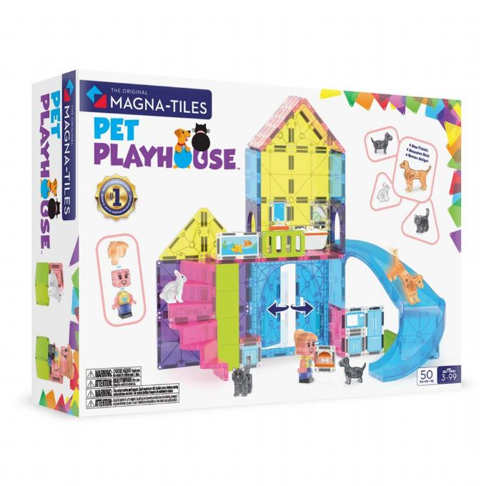 Magna Tiles K�ledyrslegeland 50 dele version 2