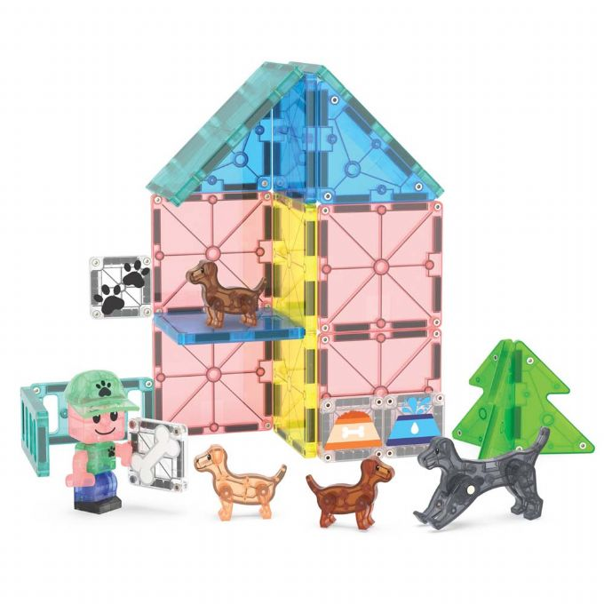 Magna Tiles Hundedagpleje 27 dele version 1