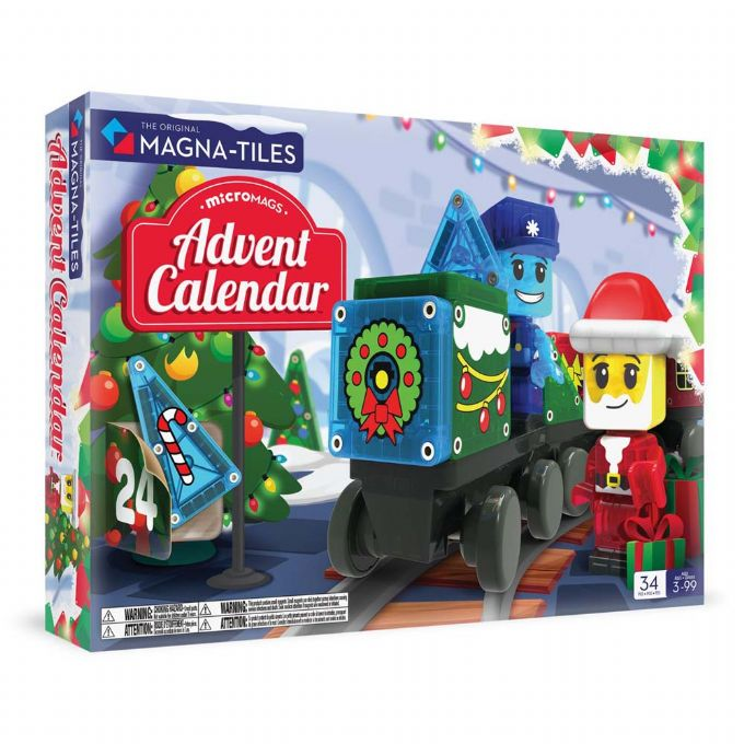 Magna-Tiles Julekalender med microMAGS version 2