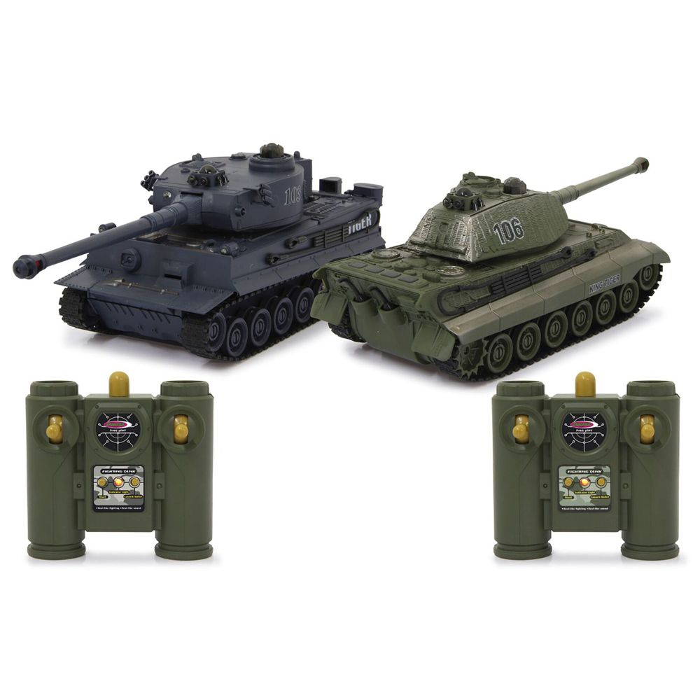 RC Tank Battle Set Tiger 1:28 2,4GHz