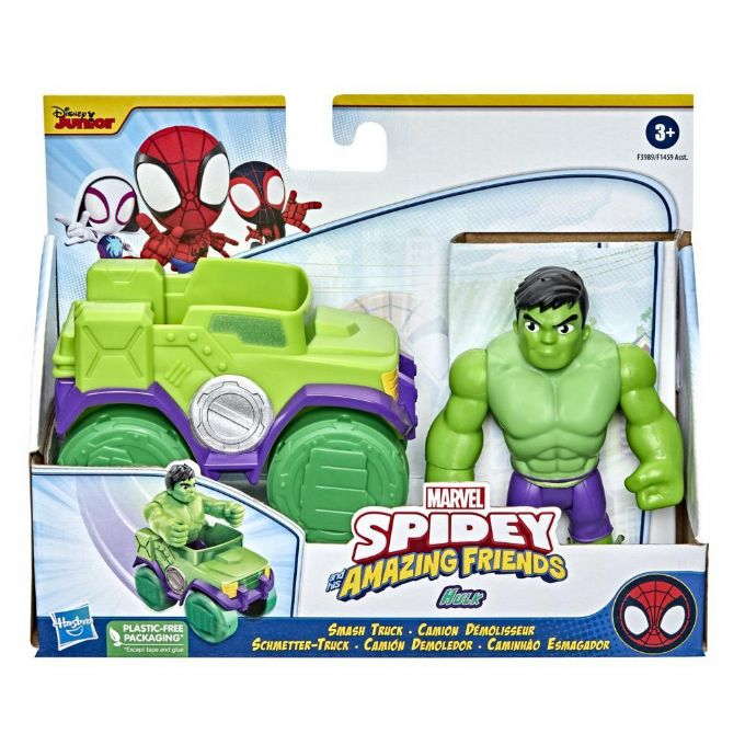 Spiderman Hulk Smash Truck Spi version 2