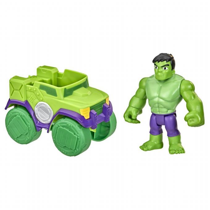 Se Spiderman Hulk Smash Truck Spidey hos Eurotoys