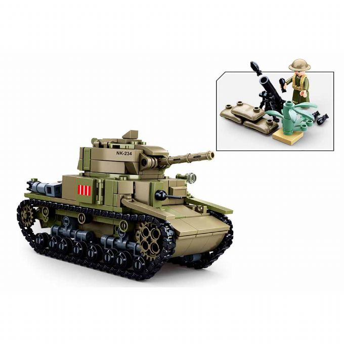 WWII - M14/41 Tank 2in1 463 parts version 3