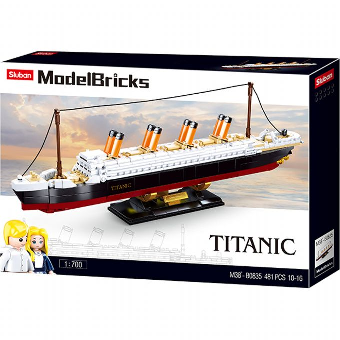 Titanic 1:700 - 481 deler version 2