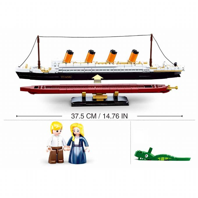 Titanic 1:700 - 481 osaa version 4
