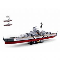 Bismarck-Schlachtschiff 2in1 1