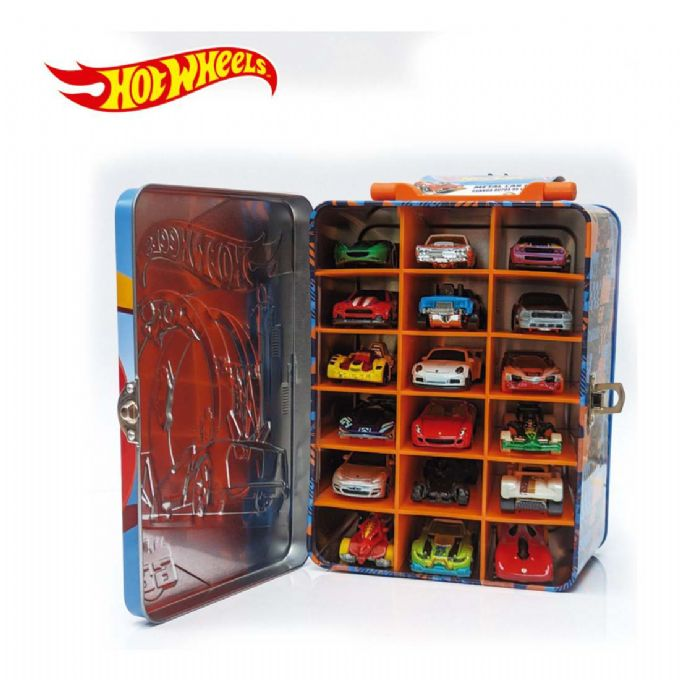 Hot Wheels Bl� Samlekuffet i Metal version 2
