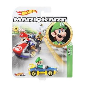 Hot Wheels Mario Kart Luigi 1:64 version 2