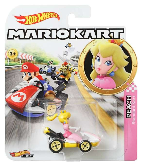 Hot Wheels Mariokart Princess Peach version 2