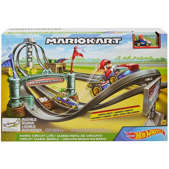 Hot Wheels Mario Kart Circuit Lite Track version 2