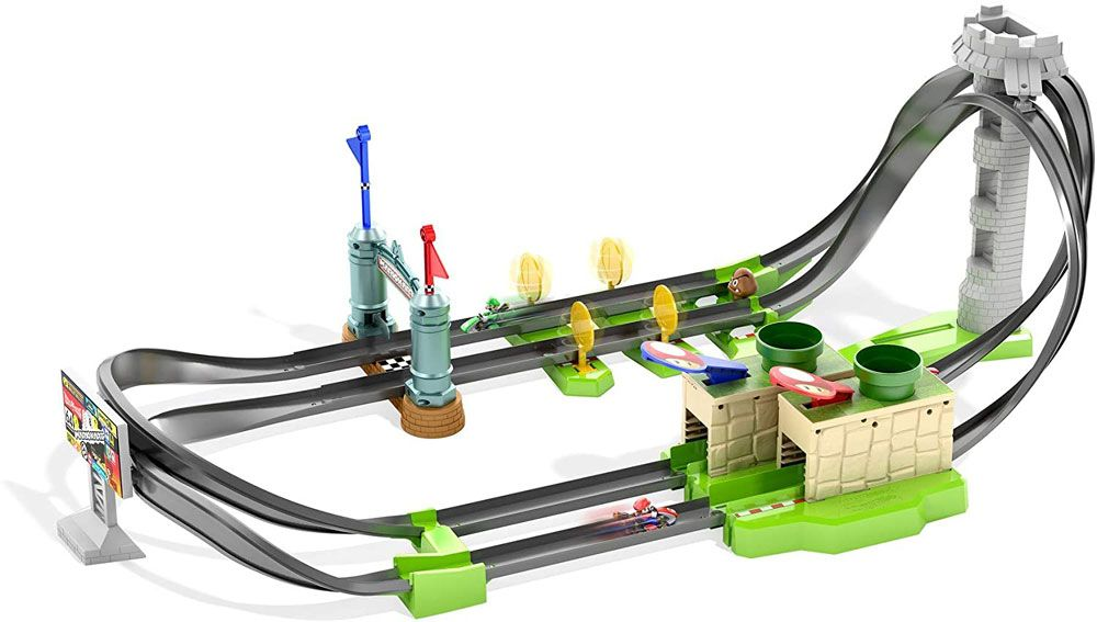 Hot Wheels Mario Kart Circuit Lite Track