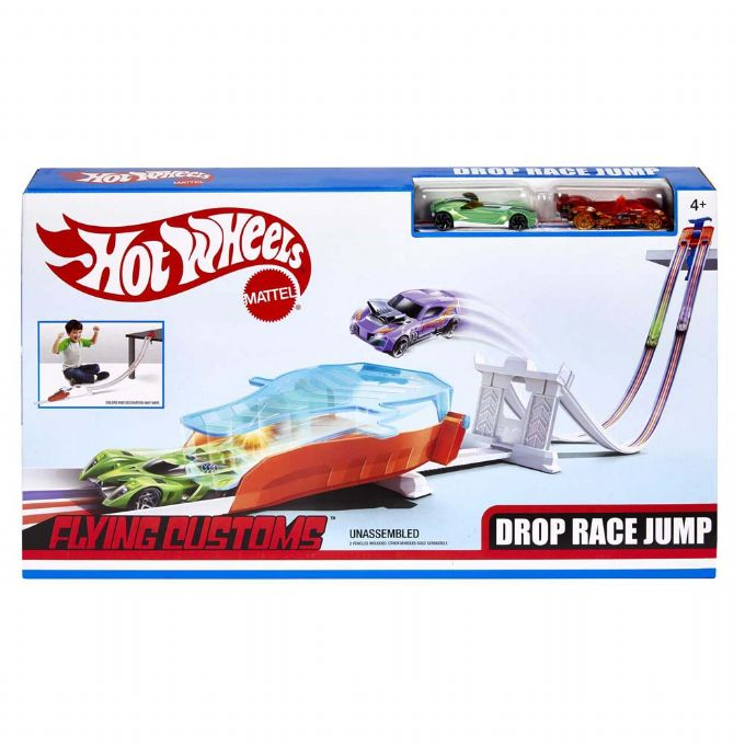 Hot Wheels Drop Race Jump Car  version 2