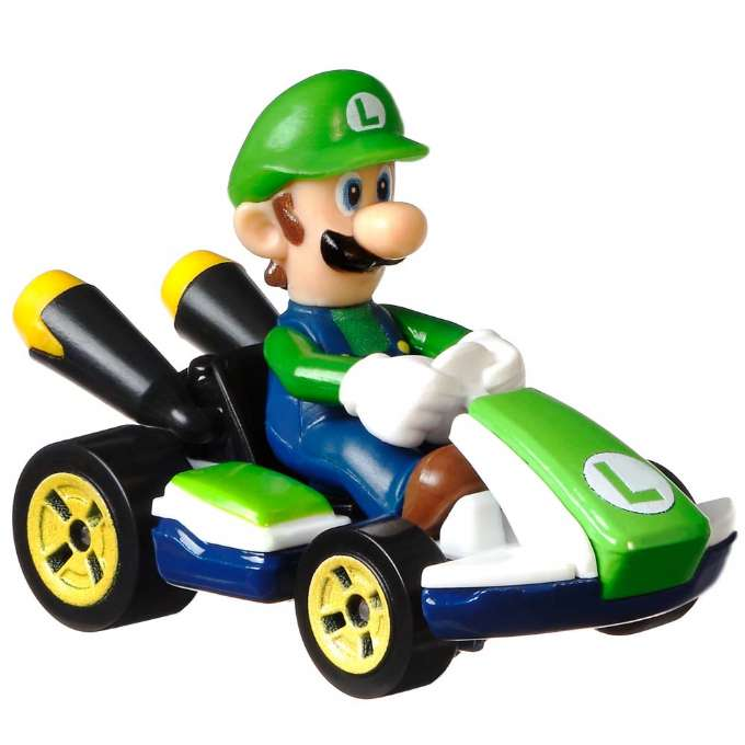 Hot Wheels Mario Kart Luigi 1: version 1