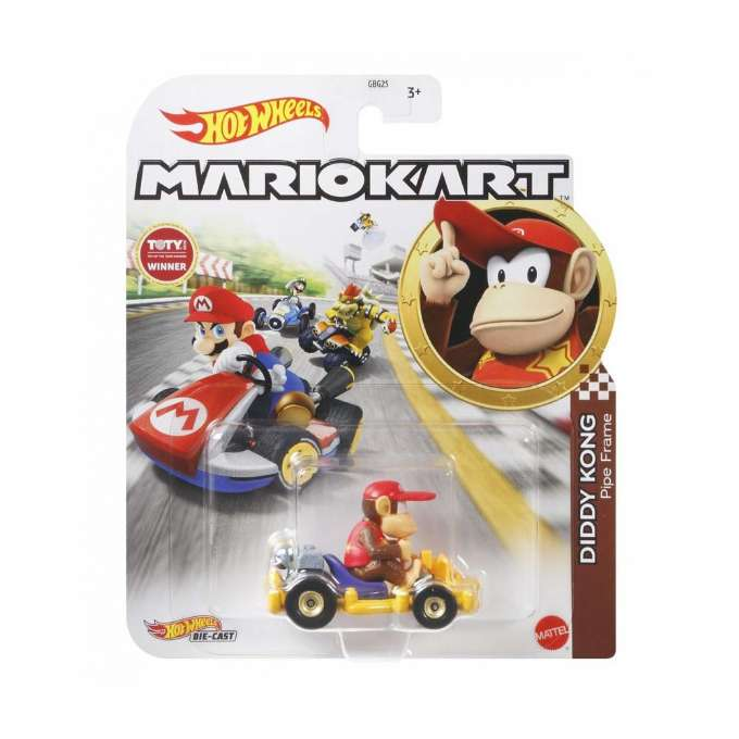 Hot Wheels Mario Kart Diddy Kong version 2