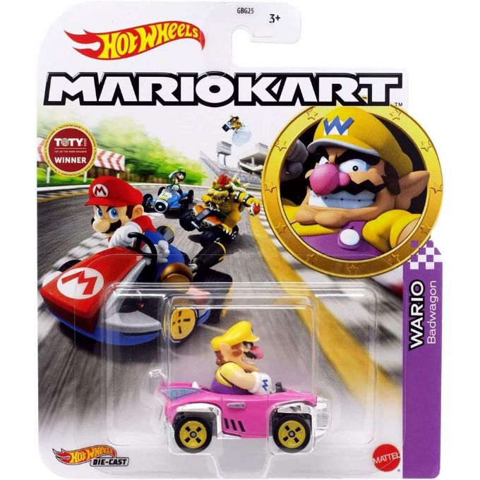 Hot Wheels Mario Kart Wario Badwagon version 2