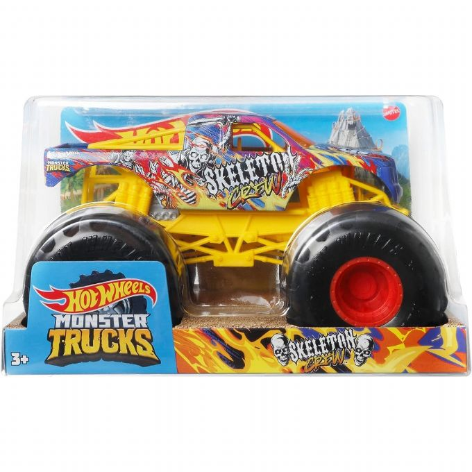 Hot Wheels Monster Truck Skeleton Crew version 2