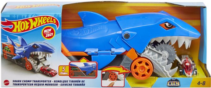 Hot Wheels City Shark Chomp Transporter version 1
