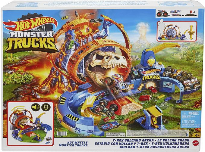 Hot Wheels Monster Trucks T-Rex Arena version 2