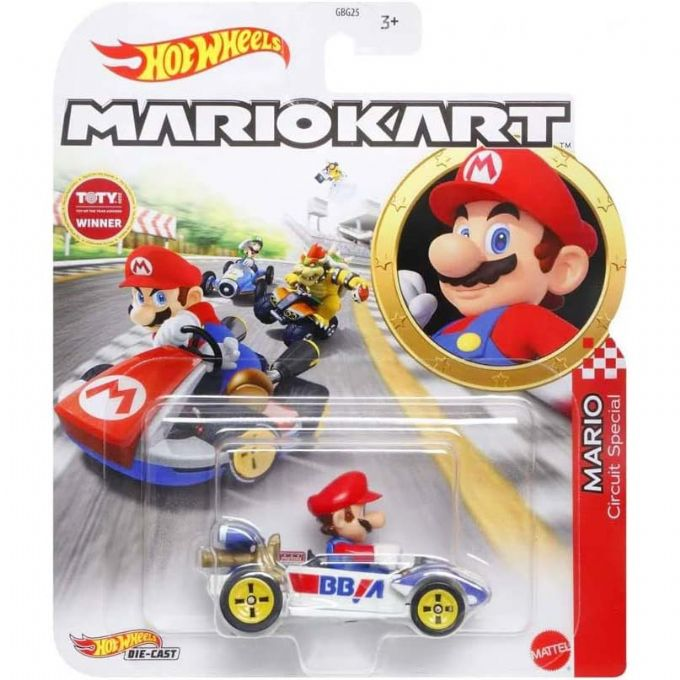 Hot Wheels Mario Kart Mario 1:64 version 2