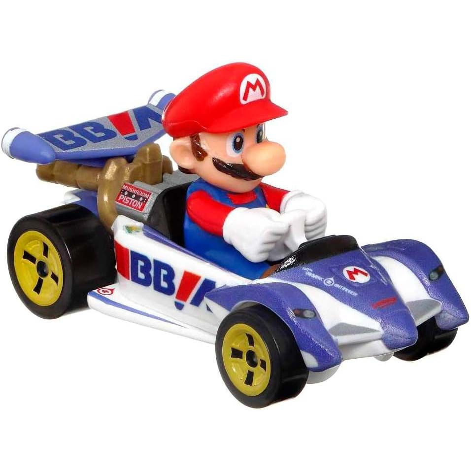 Hot Wheels Mario Kart Mario 1:64