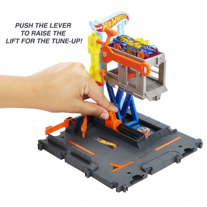 Hot Wheels Downtown Repair Station Track version 3