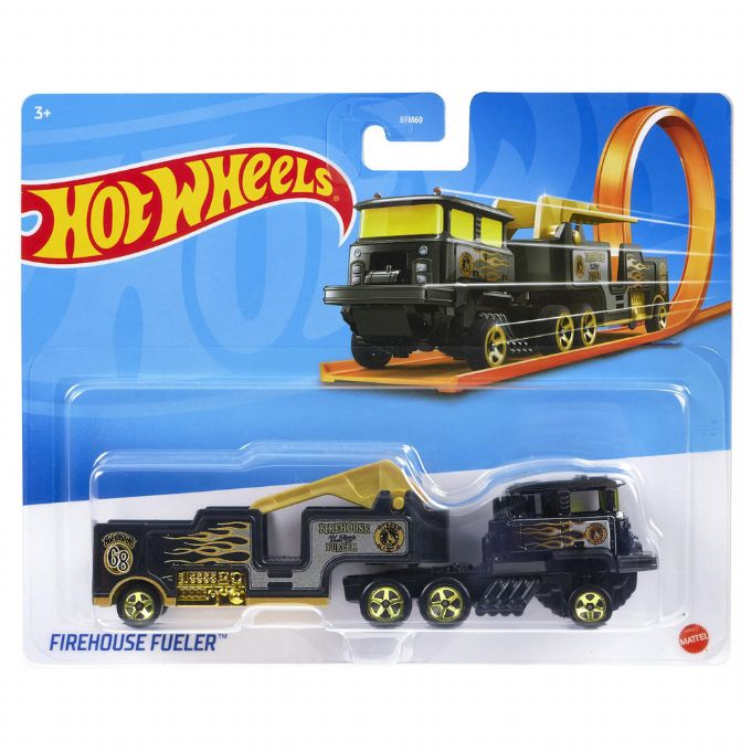 Hot Wheels Firehouse Fueler Truck version 2