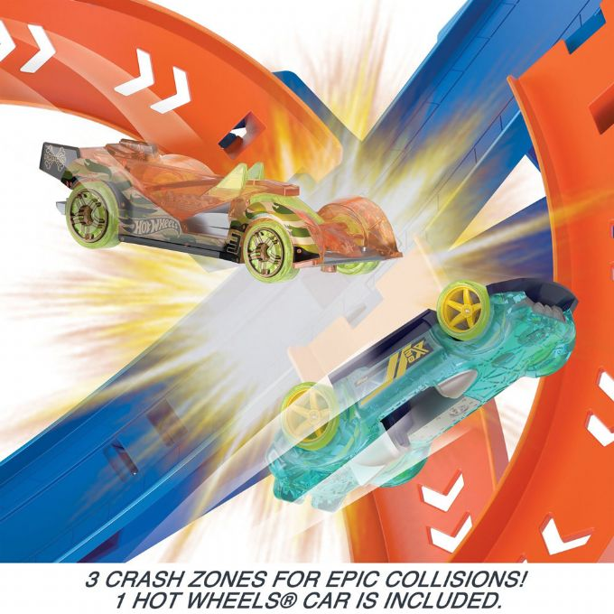 Hot Wheels Action Spiral Speed Crash version 5