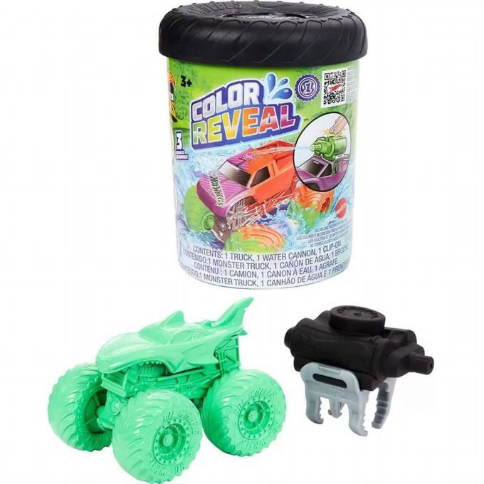 Hot Wheels Monster Truck Color Reveal Hot Wheels Biler Farveskift 